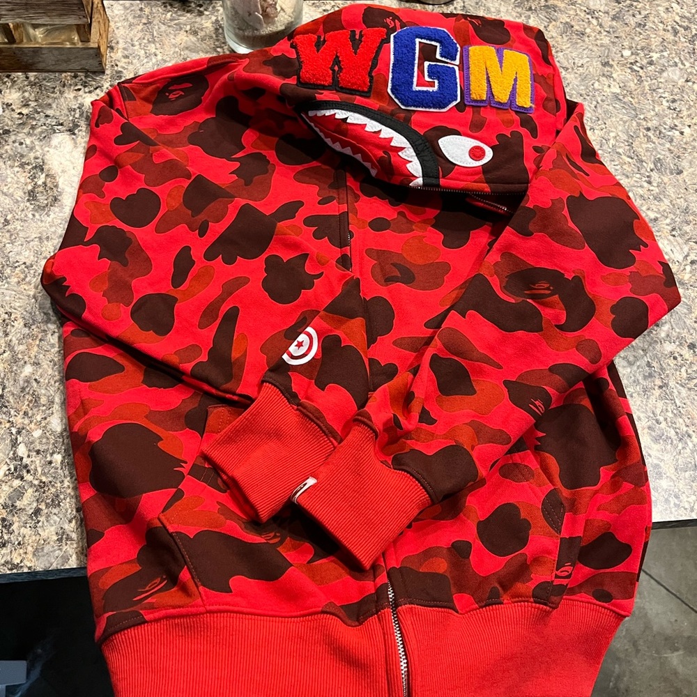 Red hoodie. Never worn.